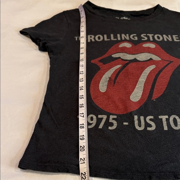 The Rolling Stones T-Shirt 1975 US Tour Graphic Reprint Rock Vintage-style Merch - Picture 5 of 7